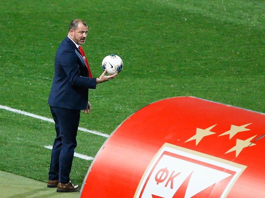  Dejan Stanković Crvena zvezda još dva boda do šampionske titule Superliga 