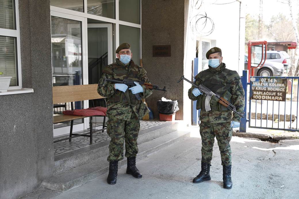  Korona virus - Srbija - Vojska obezbeđuje 40 zdravstvenih centara 