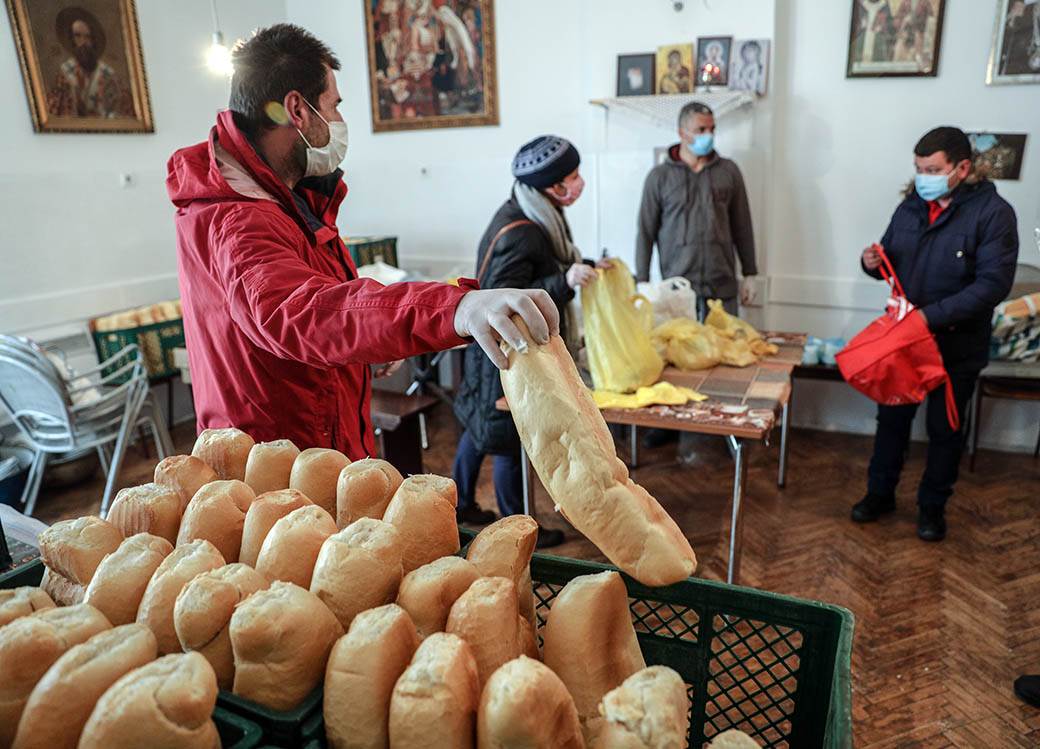  Korona virus u Srbiji najnovije vesti korona virus pomoć siromašnima Crkvena narodna kuhinja 