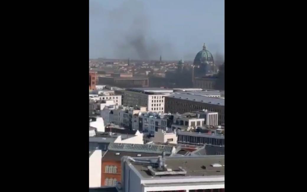   Eksplozija i požar u Gradskom dvorcu u Berlinu   