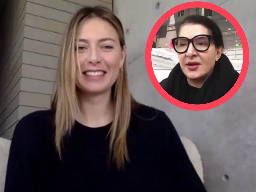  Marija Šarapova i Marina Abramović na Instagramu 