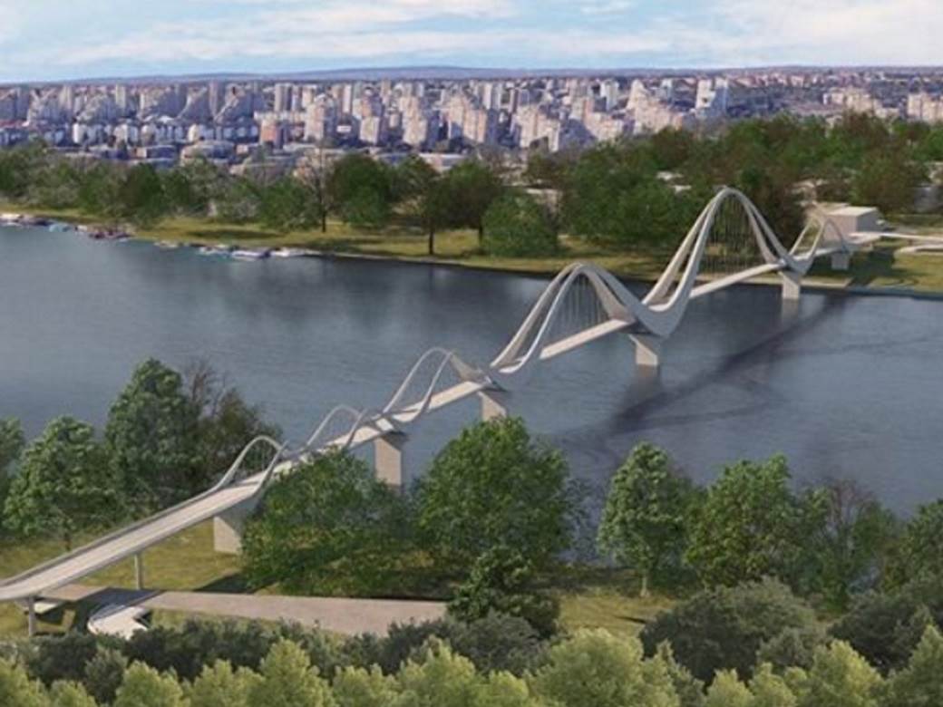  Stari savski most se seli u park Ušće novi most preko Save 
