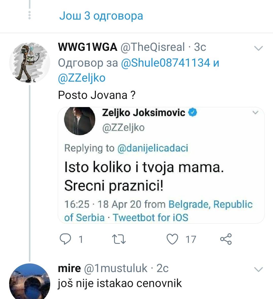  Željko Joksimović vređa na Tviteru 