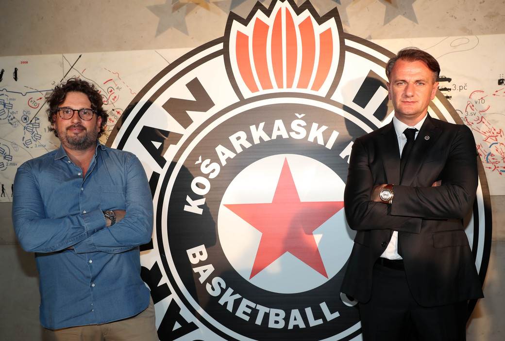  Ostoja Mijailović KK Partizan Evroliga ili FIBA Liga šampiona konferencija za medije uživo 