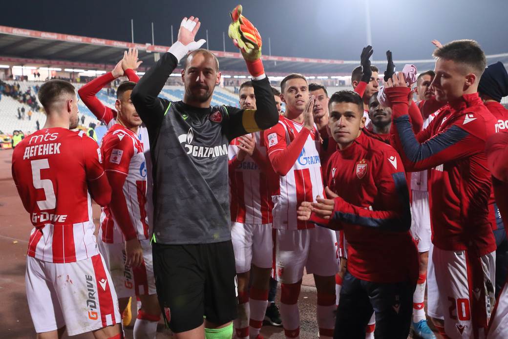  Milan Borjan proslava titule s navijačima Crvena zvezda - Proleter 