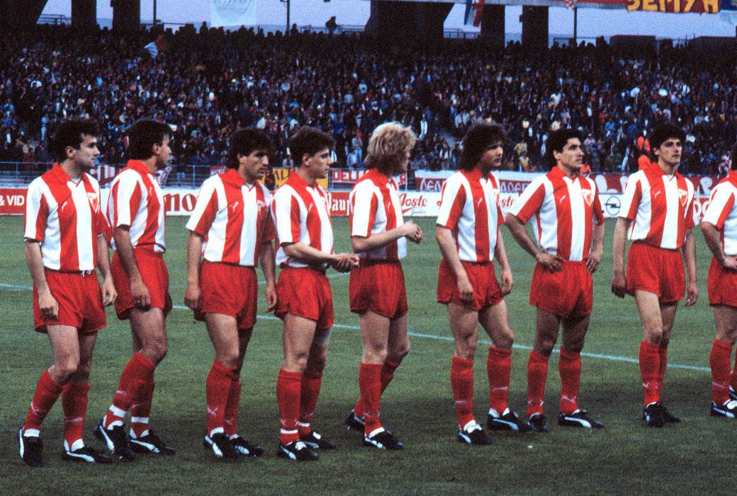  Miodrag Belodedić Crvena zvezda šampion Evrope 1991. godine strašan tim 