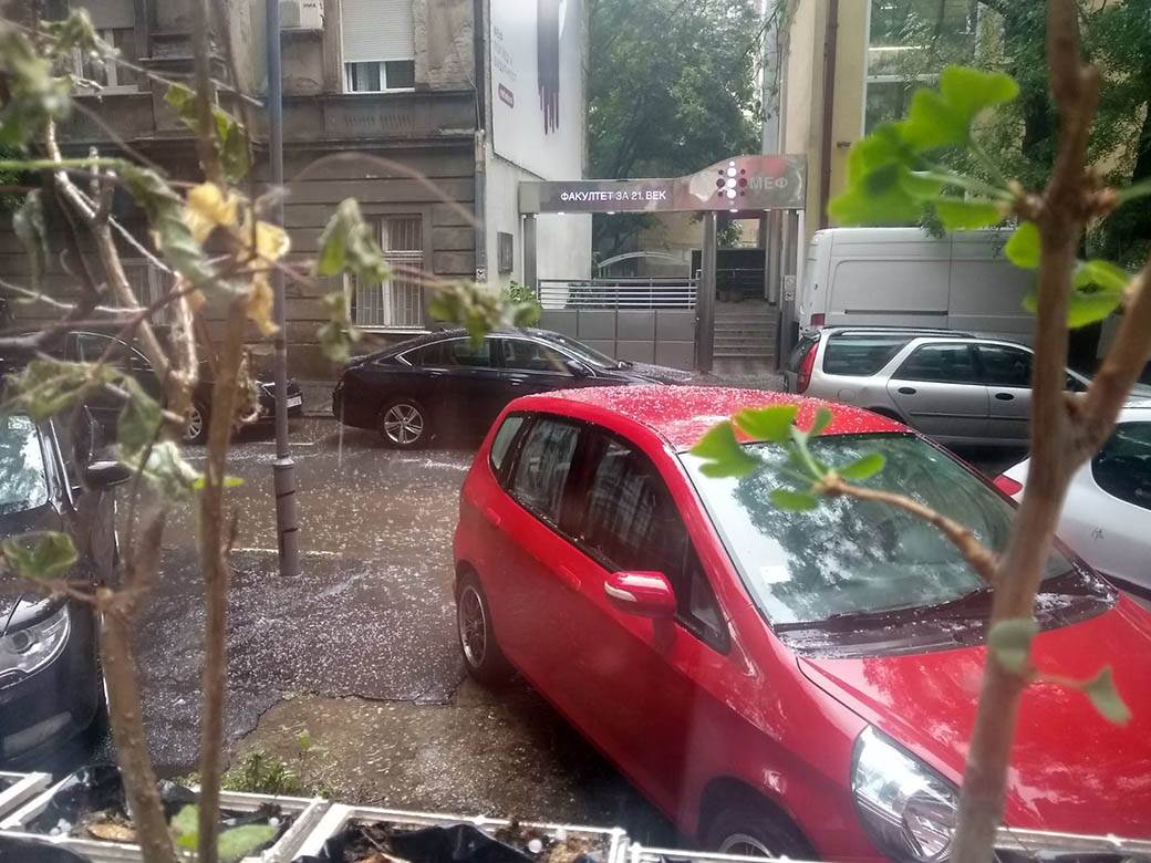  Kiša i grad u Srbiji  