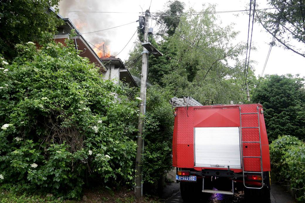  Požar u školii u Bačini kod Varvarina 