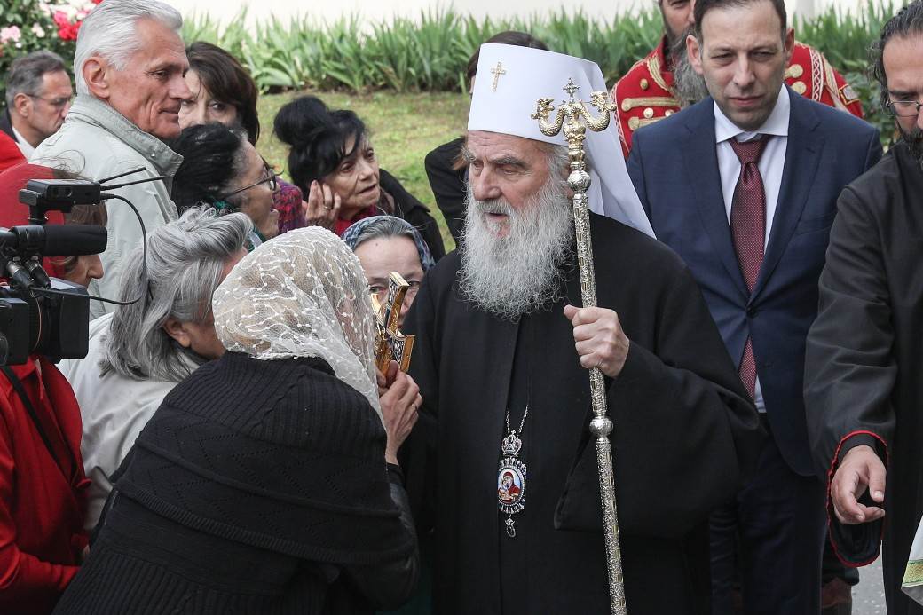   Patrijarh Irinej mir srbi hrvati političari 