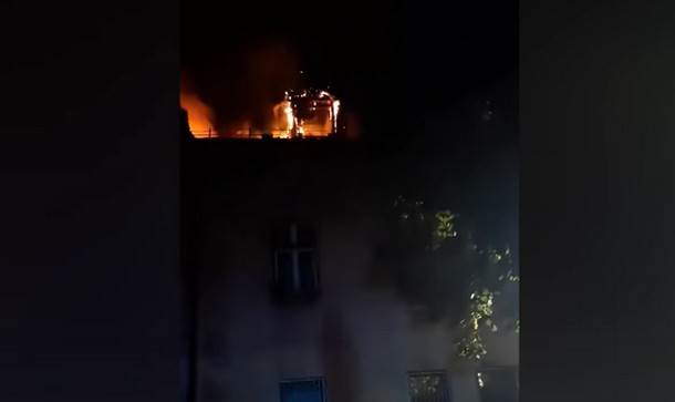  Požar u Sarajevu dramatično spasavanje otac bacio bebu 