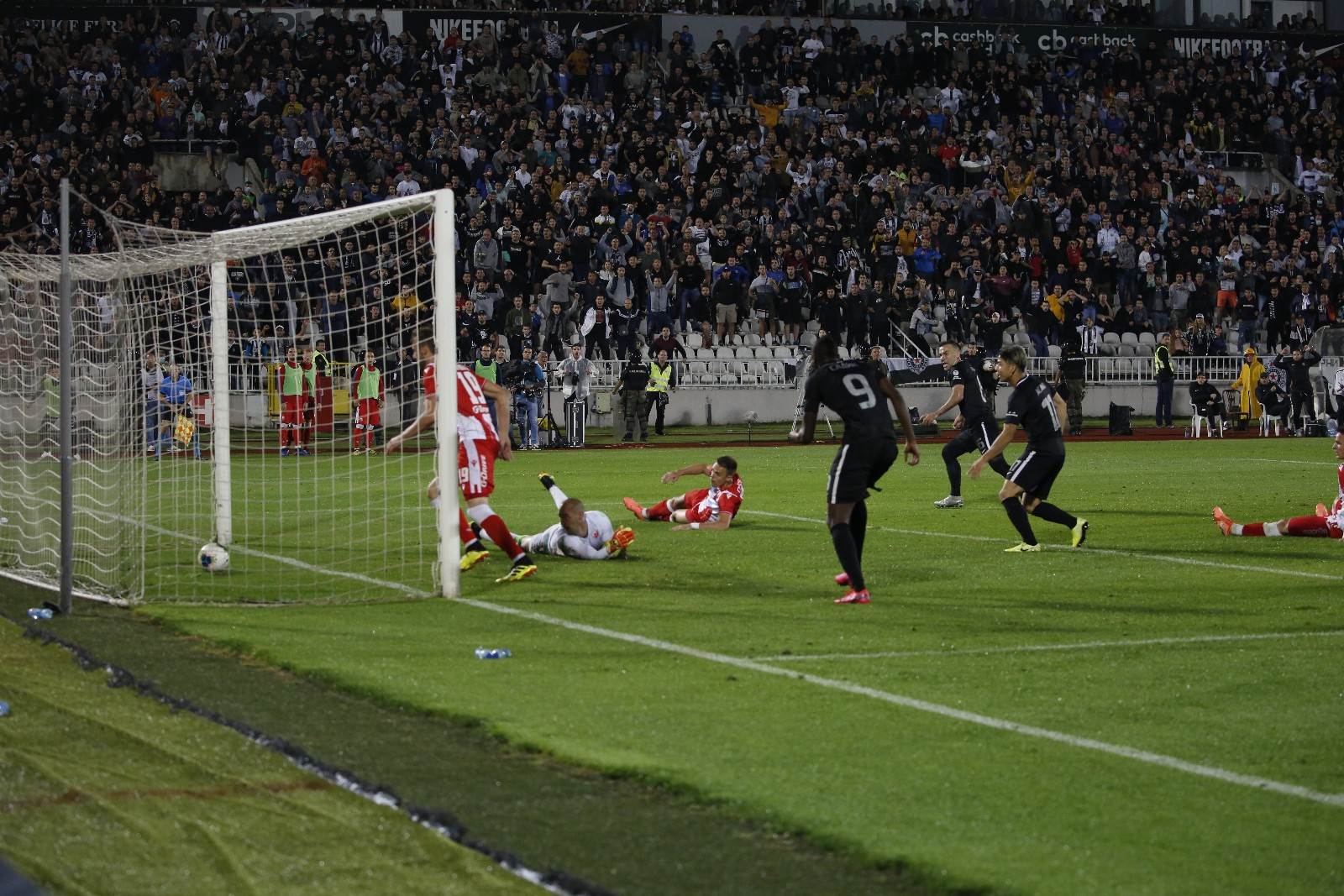  Partizan Crvena zvezda 1:0 Milan Borjan izvinjenje gol Bibras Natho 