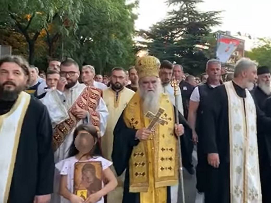  crna gora krivična svešteniku ligurgija amfilohije hapšenje zastava 