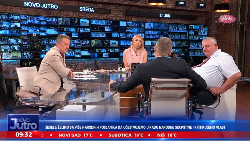  Čedomir Jovanović i Vojislav Šešelj - TV duel 