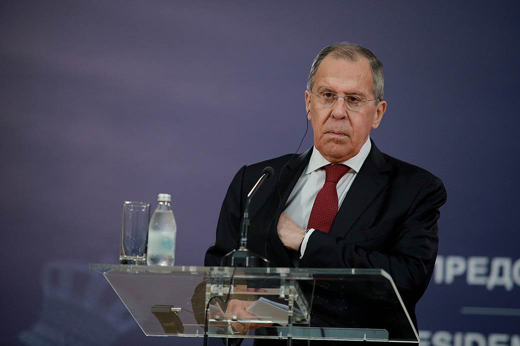  Lavrov - Rusija - Slovačka - Amerika - Proterane ruske diplomate - Kriza - Napeti odnosi 