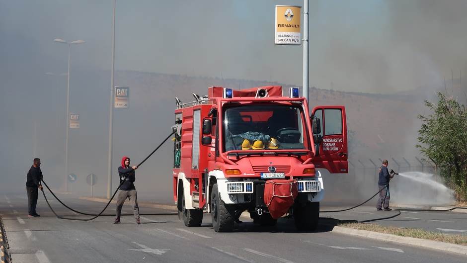  Požar u Pančevu gori kamion 