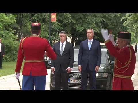  Zoran Milanović promašio crnogorsku zastavu video 