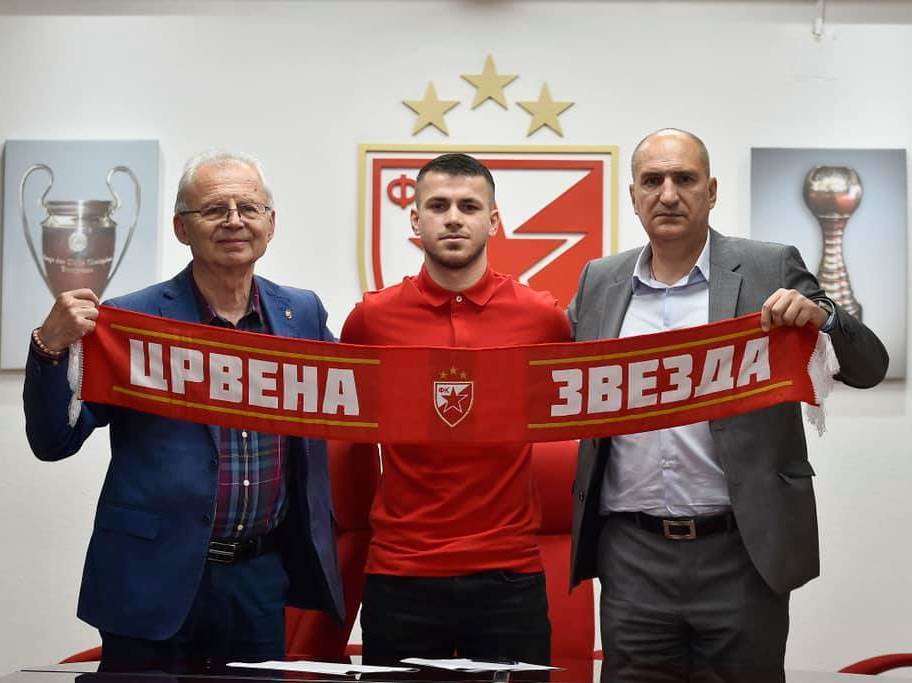 FK Crvena zvezda transferi Srđan Spiridonović prvo pojačanje fudbal 