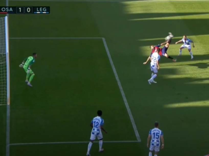  Osasuna - Leganes 2:1 Enrik Galjego makazice VIDEO gol Primera 