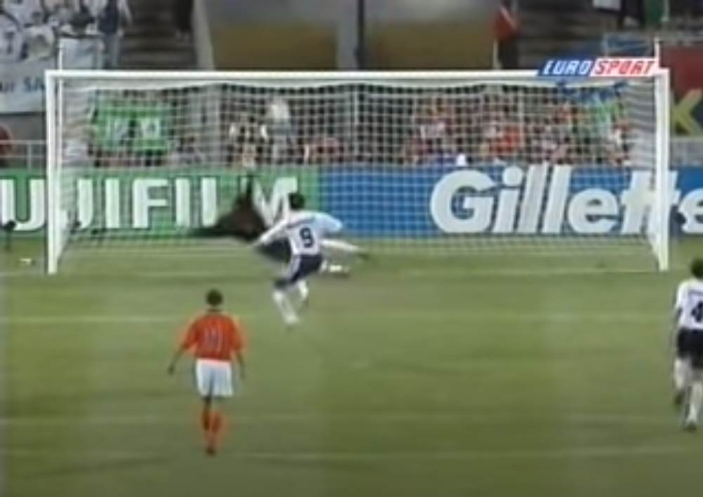  Predrag Mijatović 22 godine od prečke Jugoslavija - Holandija 1:2 Svetsko prvenstvo 1998 Francuska 