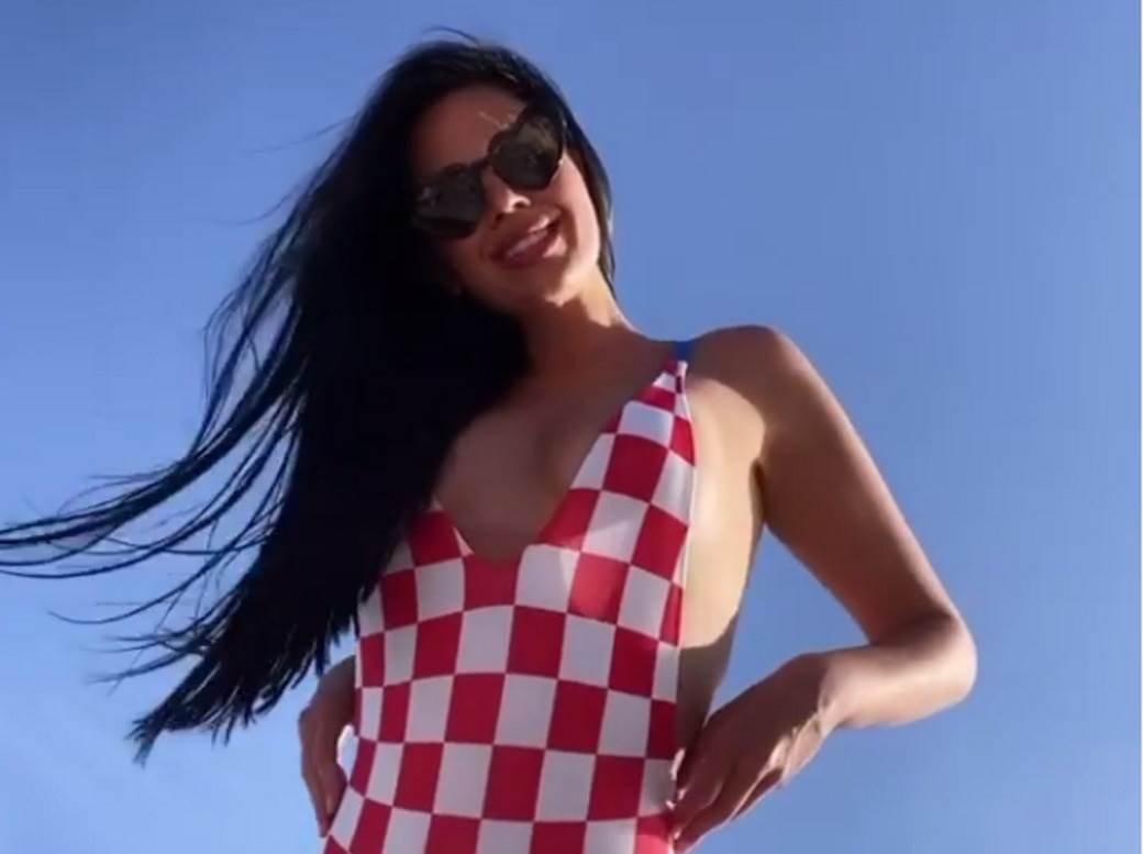  Ivana Knol slavi 200.000 pratilaca kupaći Instagram video 
