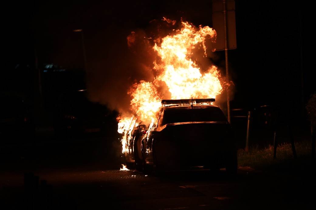  beograd zapaljeni automobili pop lukina ulica 