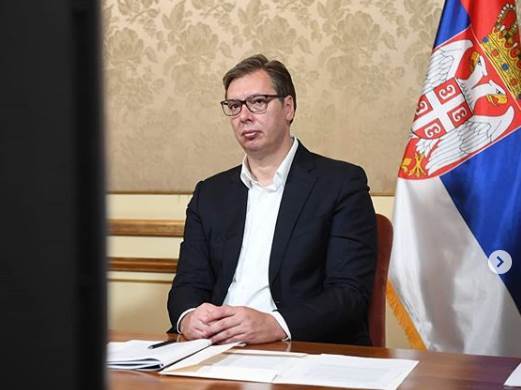  Vučić video samit kosovo makron merkel 