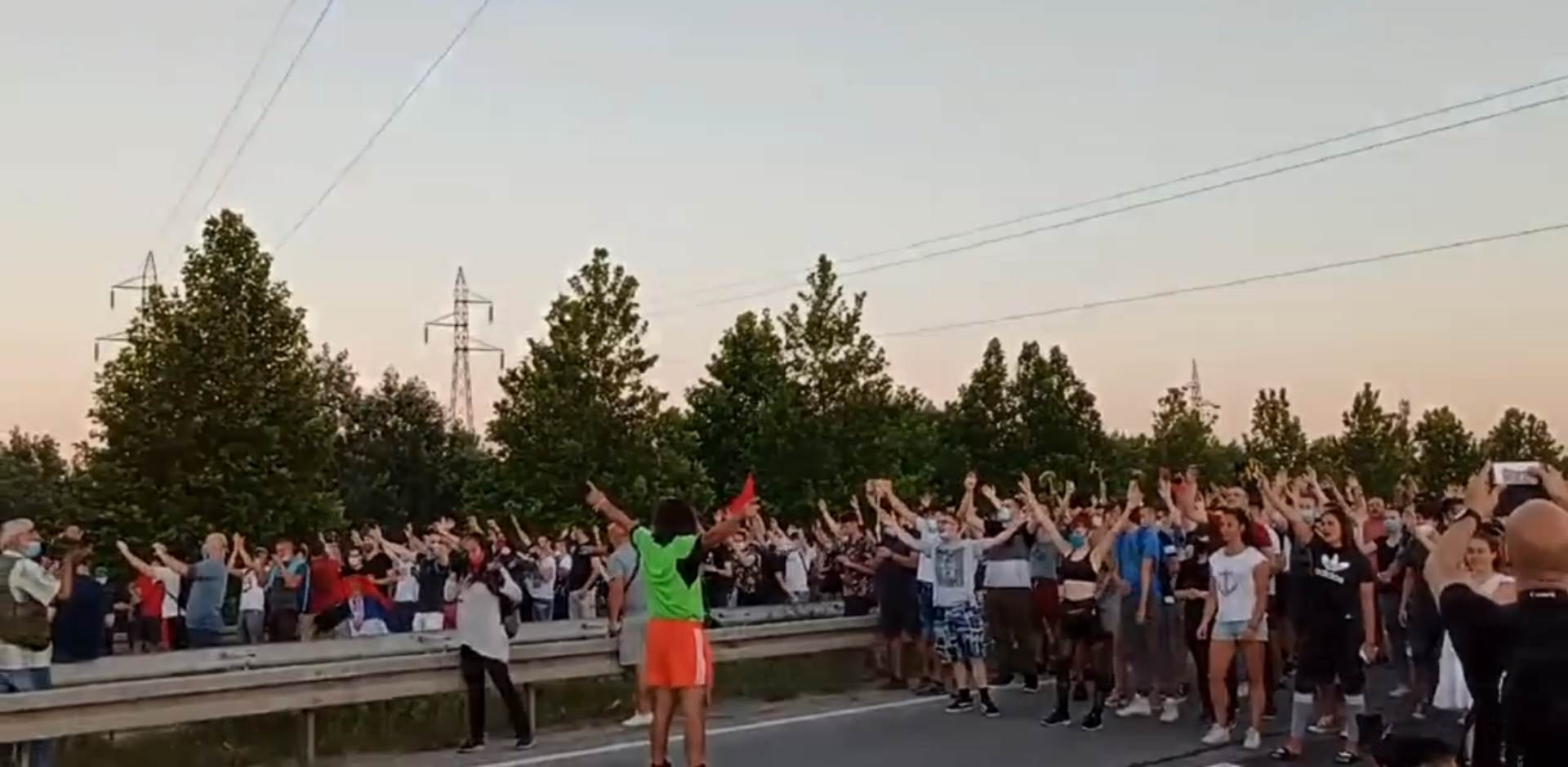  Protesti Novi Sad Auto put poruka isti smo narod žandarmerija najnovije vesti 