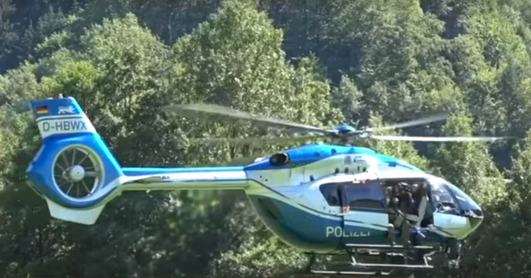  slovenija krsko vojna vezba helikopter udario u dalekovod 