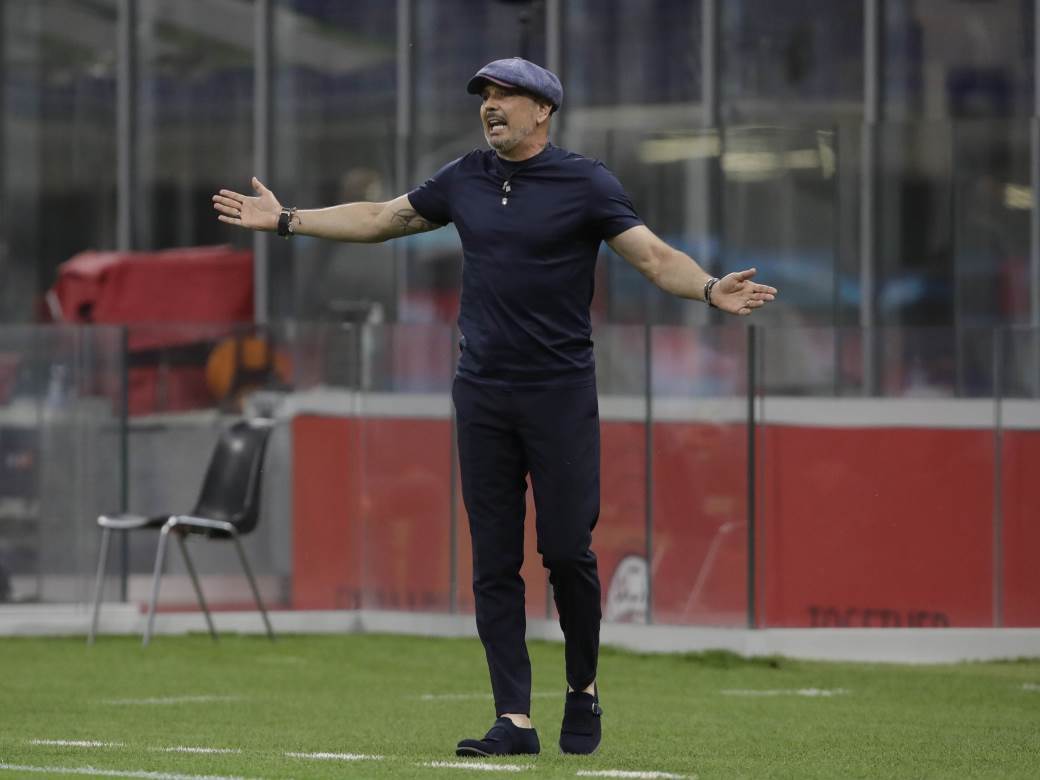 Milan Bolonja 5 1 debakl protiv bivšeg kluba Siniša Mihajlović Zlatan Ibrahimović svađa sa trenerom 
