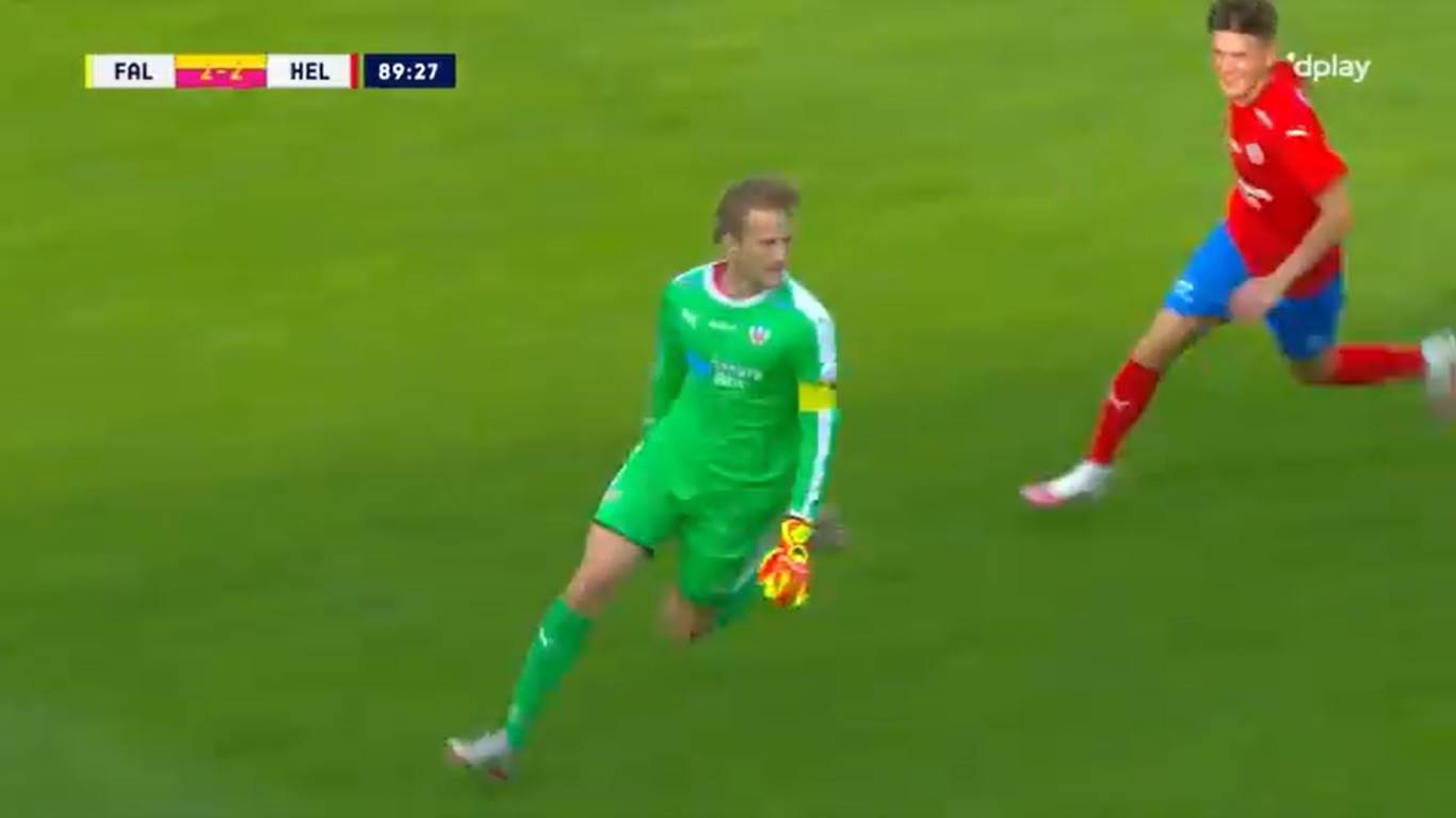  Anders Lindegard gol golman Švedska na Falkenbergs - Helsingborg (VIDEO) 