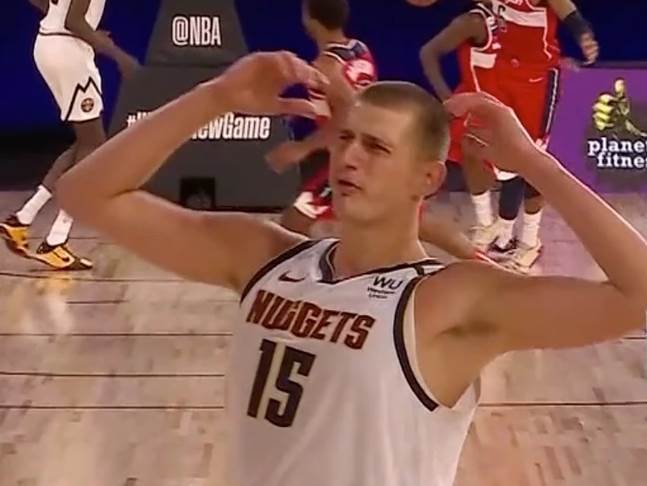  Nikola Jokić NBA pripremna utakmica Denver - Vašington (VIDEO) 