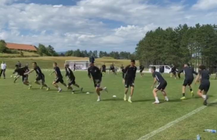  FK Partizan trening levo desno smeh VIDEO fudbal najnovije vesti superliga 