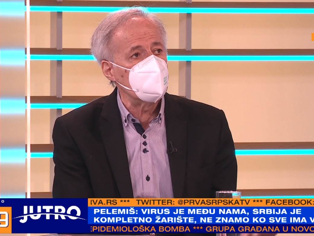  Korona virus maske Mijomir Pelemiš Krizni štab gostovanje na televiziji 