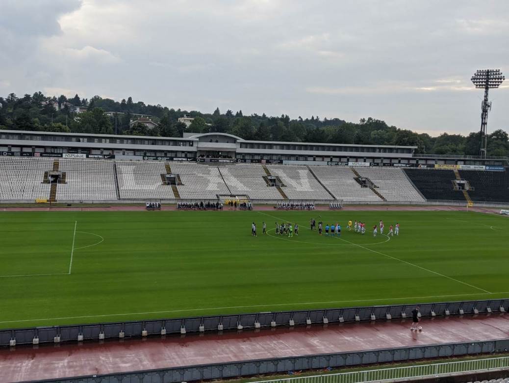  Partizan Proleter prazan stadion bez publike utakmica bez navijača Superliga korona virus 