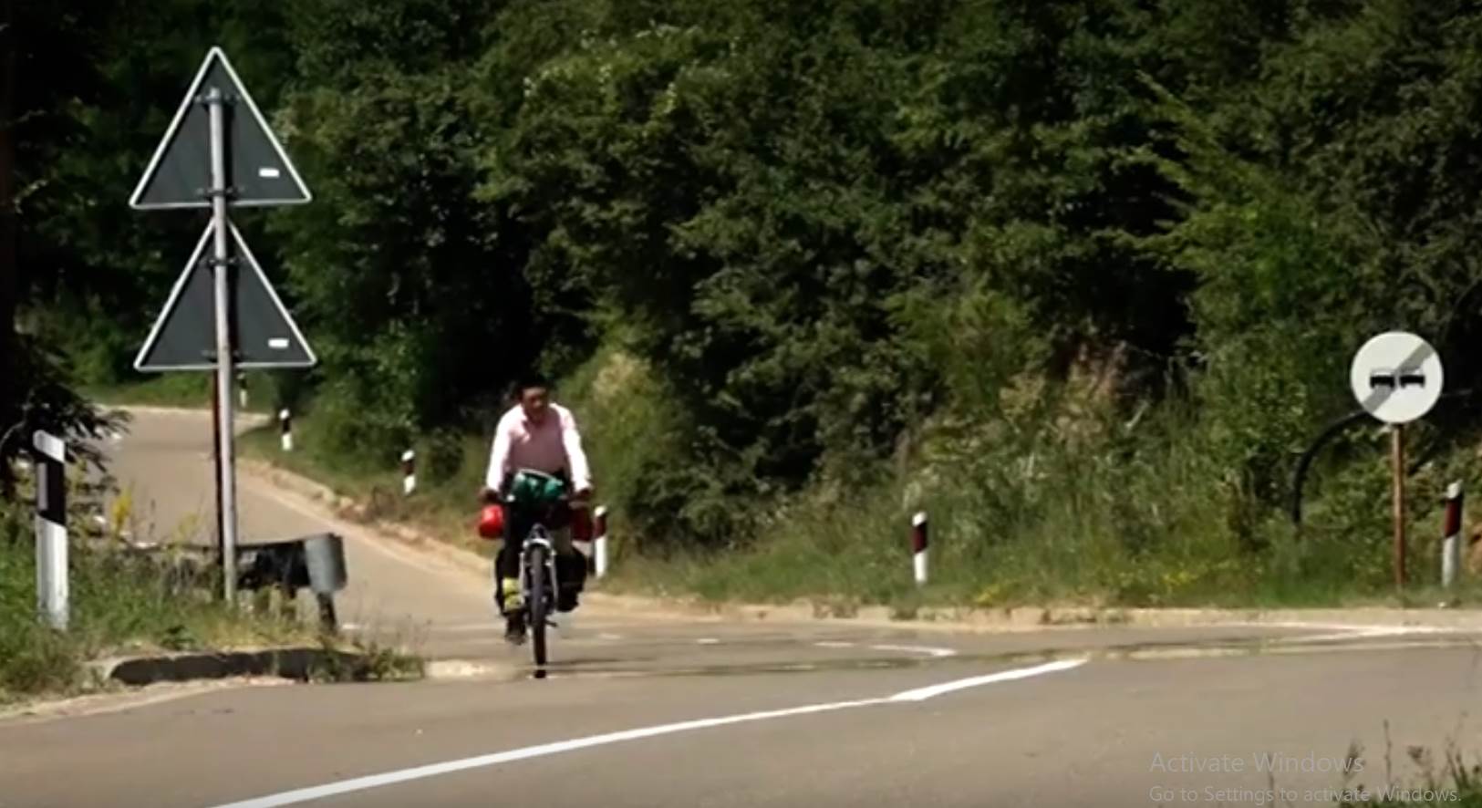  Srbija Japanac bicikl video 