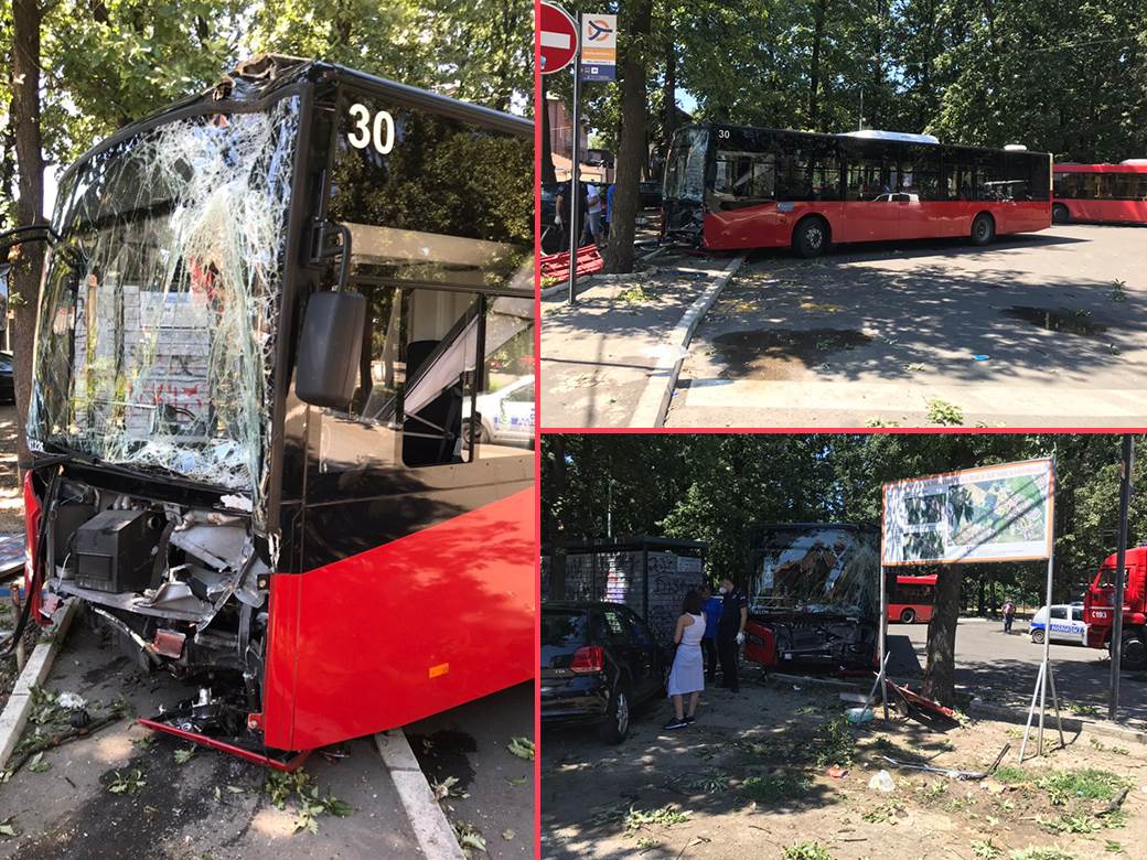  Beograd Miljakovac nesreća autobus prignječio ženu foto 