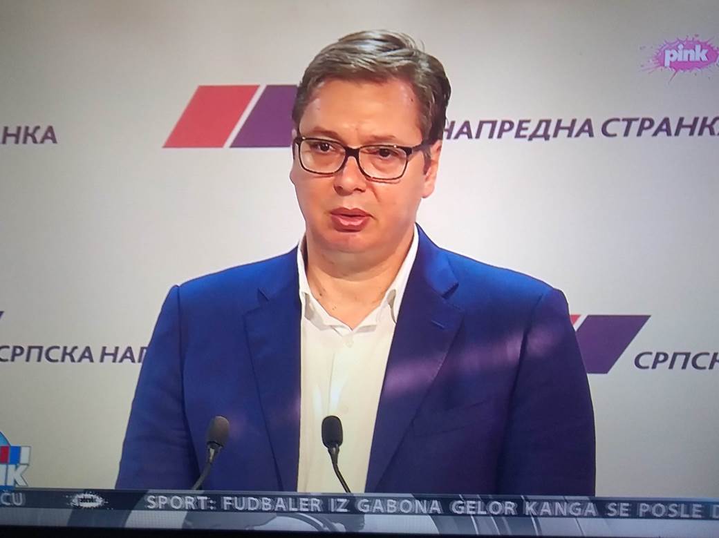  Aleksandar Vučić predsedništvo SNS obraćanje 