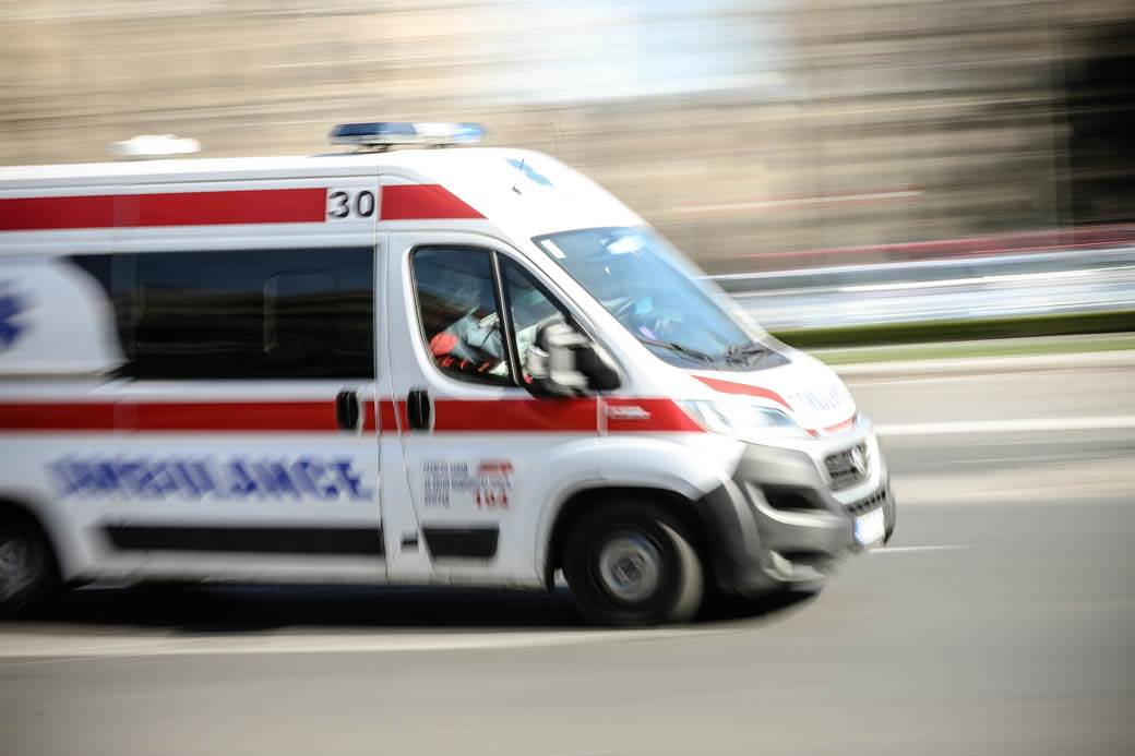 Saobraćajna nesreća u Leskovcu 