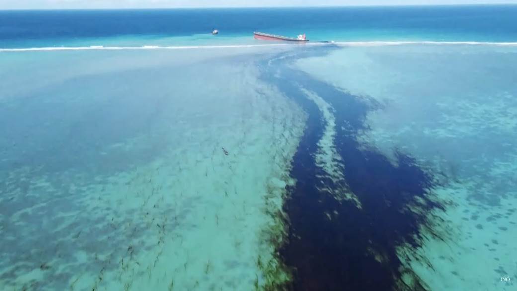  Mauricijus - izlivanje nafte - ekološka katastrofa 