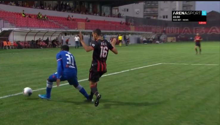  El Fardu Ben nedosuđen penal Mačva - Crvena zvezda (VIDEO) 
