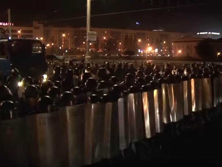  minsk protesti izbori belorusija hapšenja mrtvi 