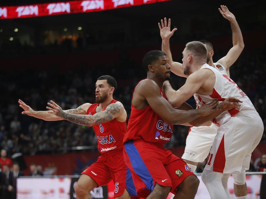  Evroliga mehur Majk Džejms CSKA Moskva kao u NBA 