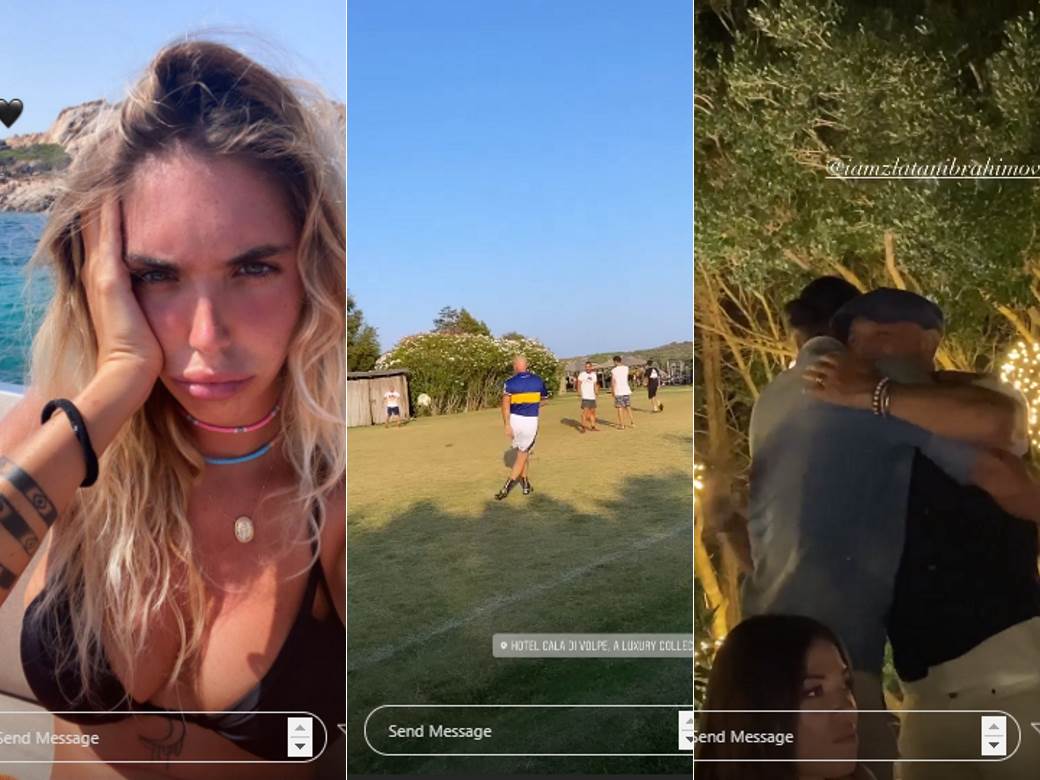  Viktorija Mihajlović (Instagram): Siniša igra fudbal na odmoru VIDEO 