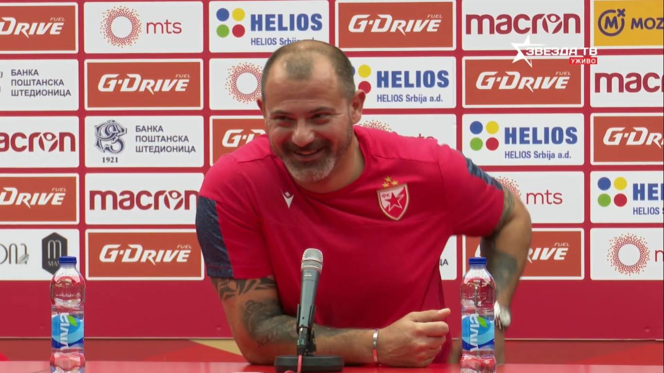  Dejan Stanković konferencija za medije FK Crvena zvezda pitanje o penalima (VIDEO) 