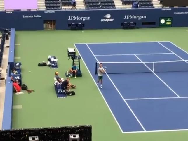  US Open Novak Đoković Aleksandar Zverev Artur Eš zabava pripreme tenis video 