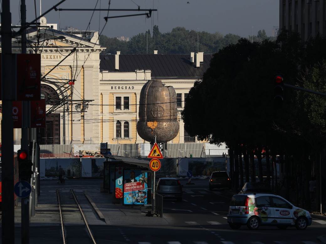  Beograd Savski trg spomenik Stefanu Nemanji foto 