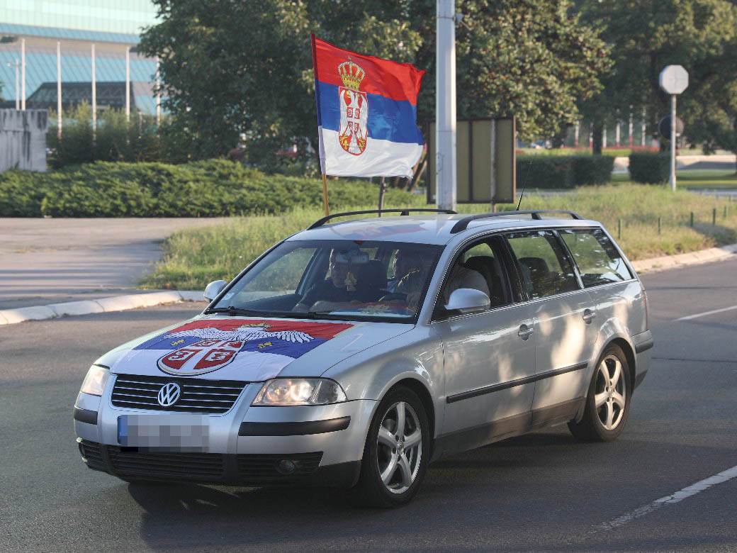 Republika Srpska auto litija skup podrške SPC Crna Gora 