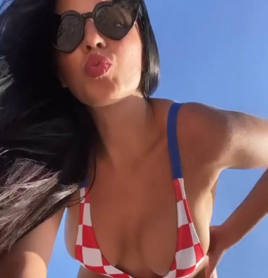  Ivana Knol kupaći guza Split Instagram foto 