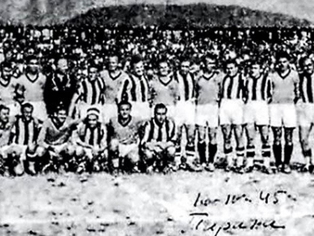  Crvena zvezda Tirana Albanija Srbija gostovanje 1945. 
