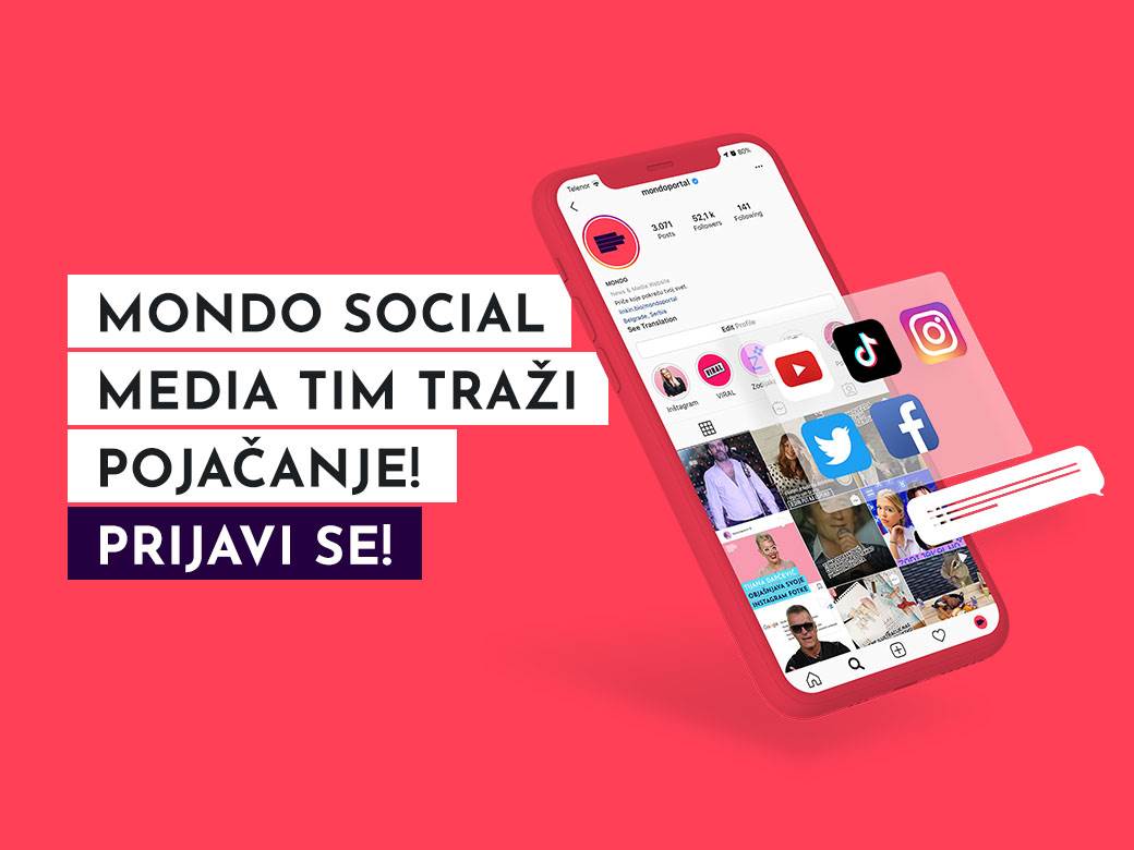  MONDO junior social media manager oglas za posao 